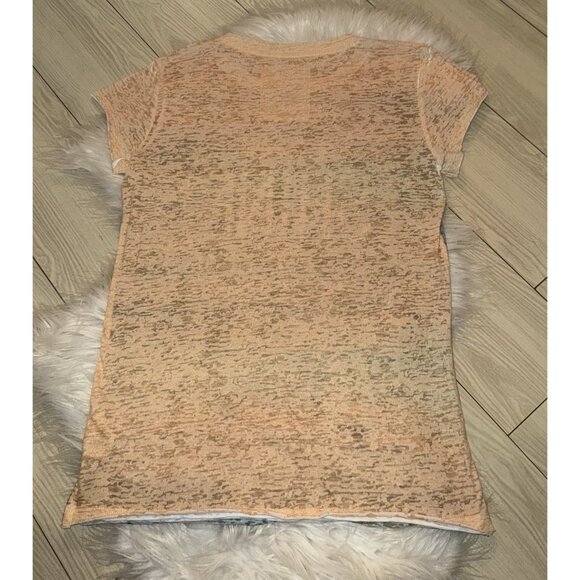 Life Is Good Fitted We All Shine On Top Tee Shirt T-Shirt Birds Womens M Medium - Picture 5 of 5